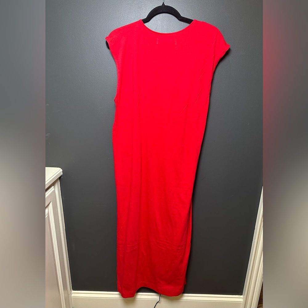 Free People | FP Beach Drew Midi | Red | Twisted Sleeve | Medium | NWOT - Picture 9 of 9